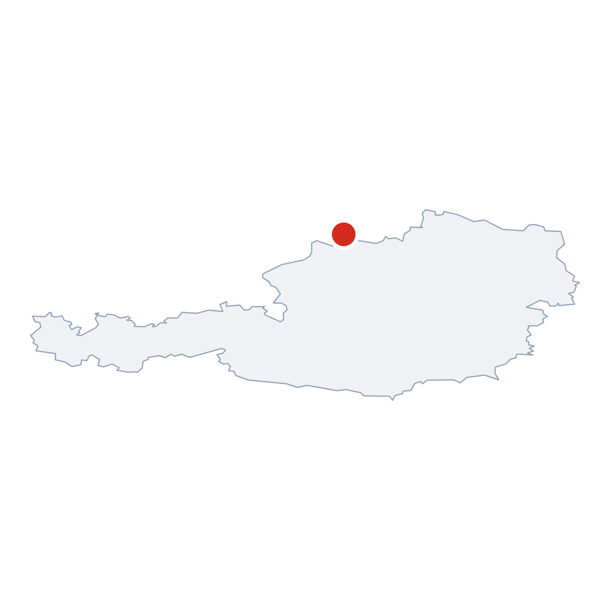 Lage von Berdetschlag auf der Oesterreich-Karte