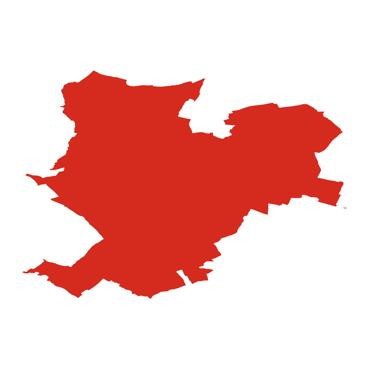 Stadtgrenzkarte von Bubesting, Bundesland Oberösterreich, Oesterreich