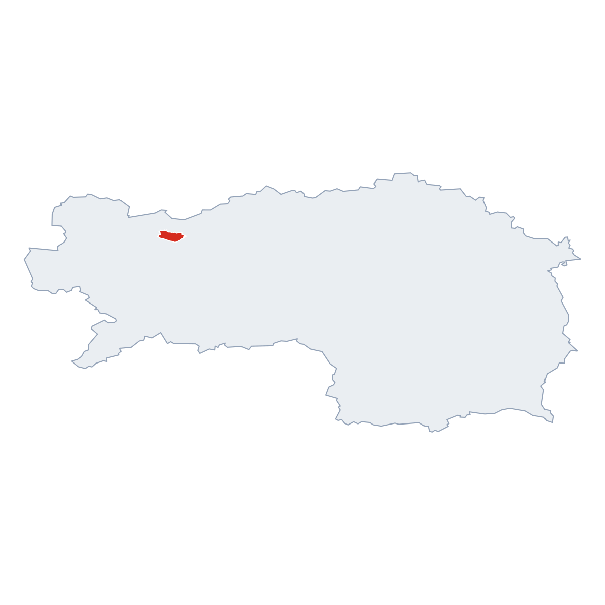 Lage von Gatschling im Bundesland Steiermark, Oesterreich