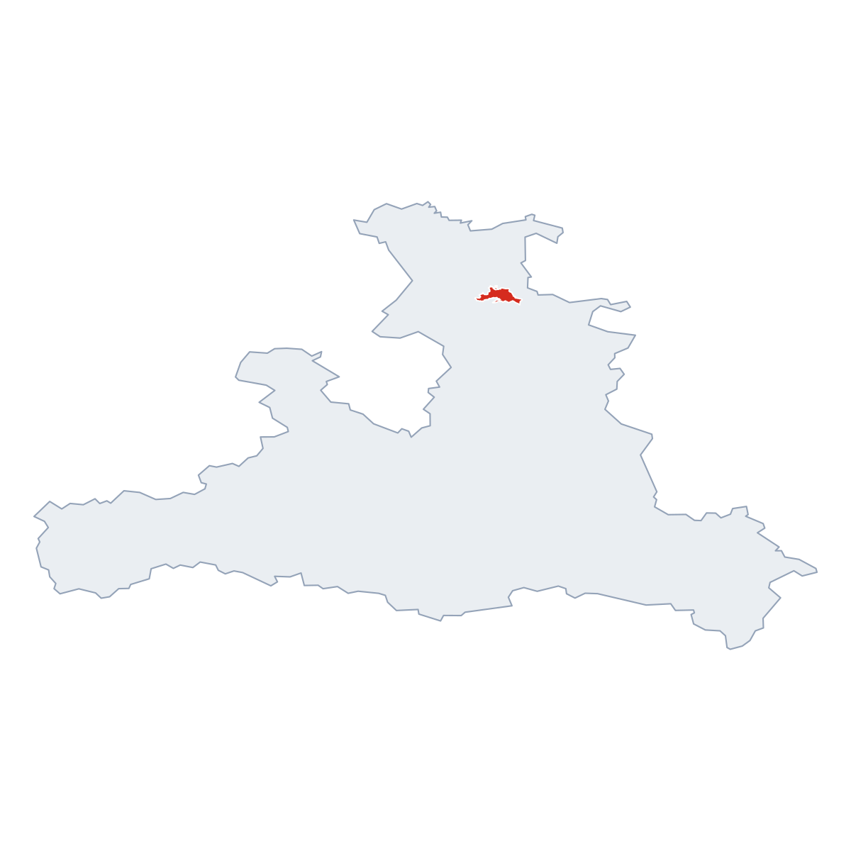 Lage von Hof bei Salzburg im Bundesland Salzburg, Oesterreich
